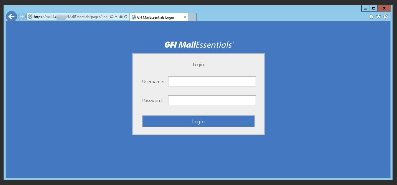 GFI Mail Essentials