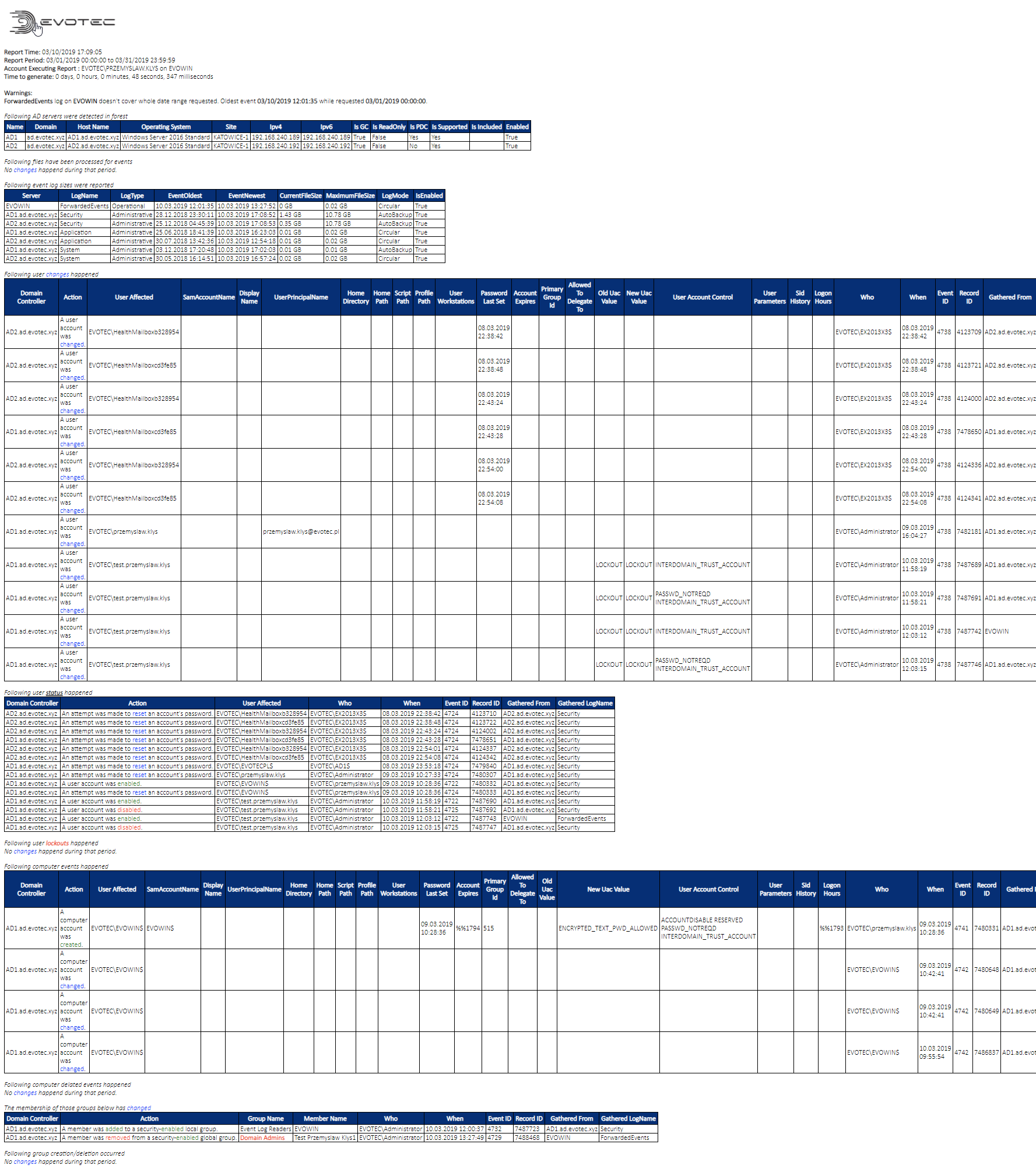 PSWinReporting - Legacy Release