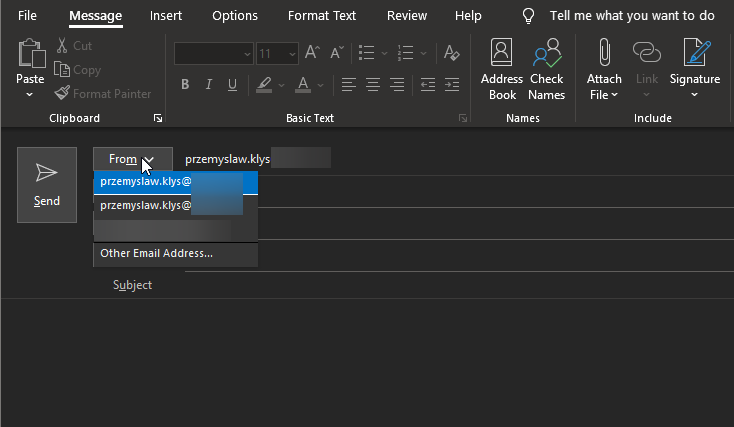 Send As Alias in Office 365