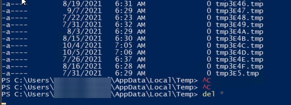Difference between GetTempFileName() and GetRandomFileName() that got my ass kicked
